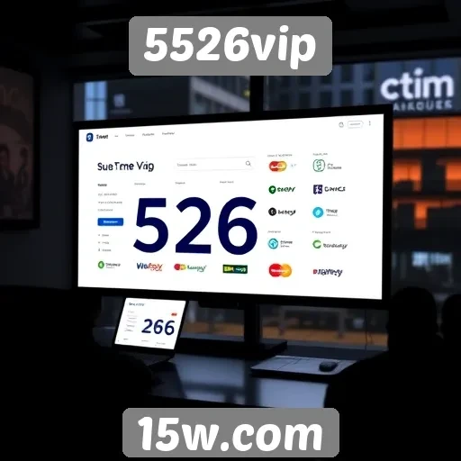 Opções de pagamento disponíveis no 5526vip
