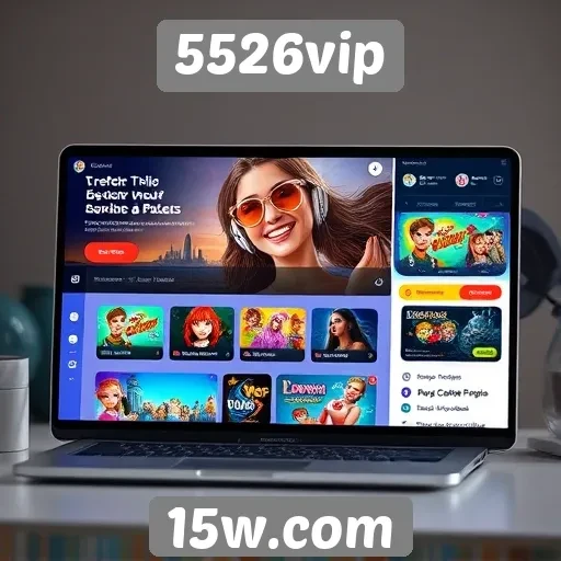 Experiência do usuário no site 5526vip